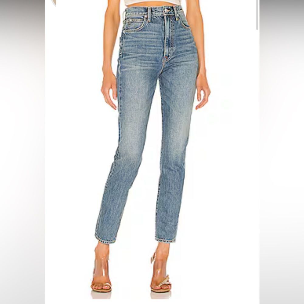 SLVRLAKE Beatnik High Rise Slim Fit in Don't Be Cruel
Color:Don't Be Cruel 24